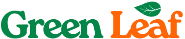 Green leaf store logo